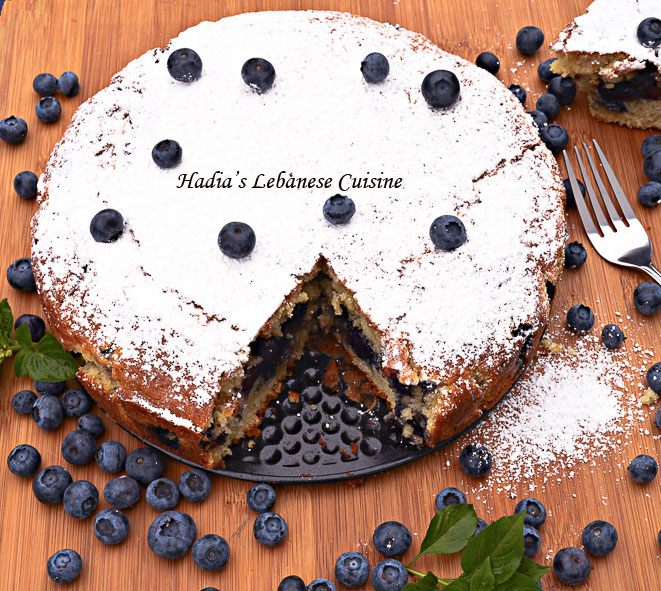 Blueberry-Cinnamon Coffee Cake