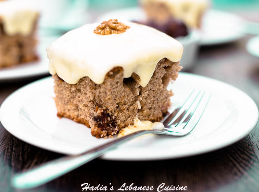 Date Cranberry Spiced Cake