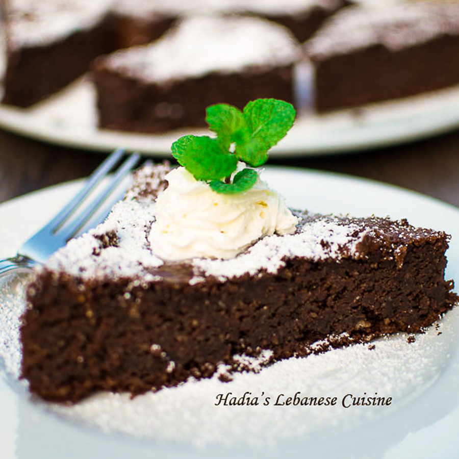 Flourless Chocolate Almond Cake