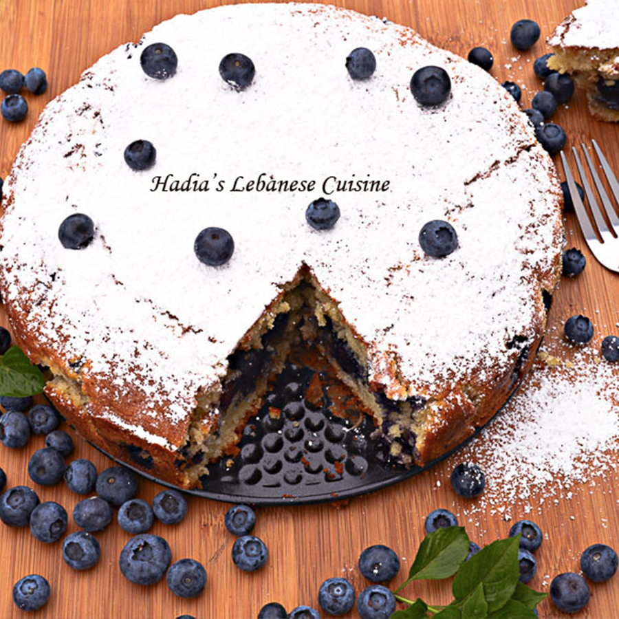 Blueberry-Cinnamon Coffee Cake