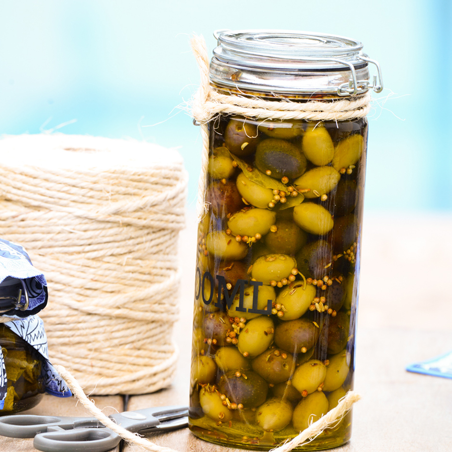 Mediterranean Marinated Olives