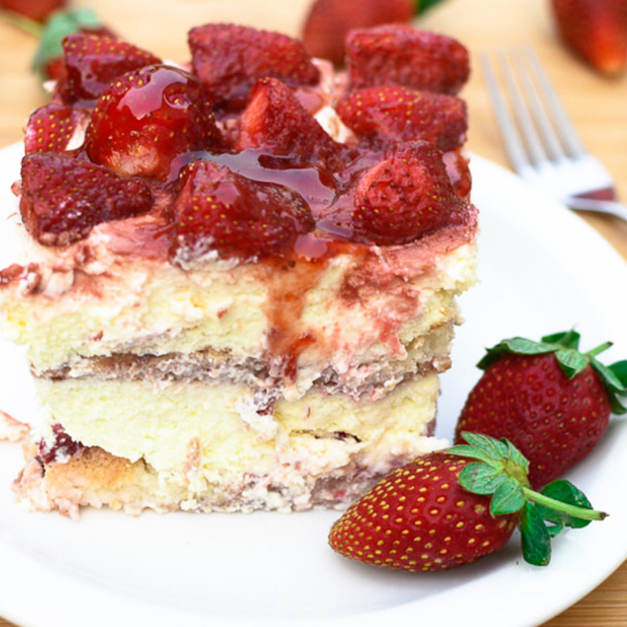 Strawberry Tiramisu