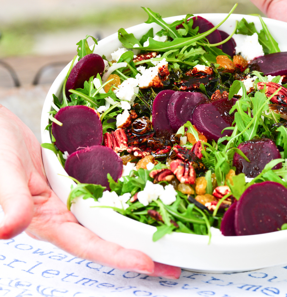 Beet and Arugula Salad