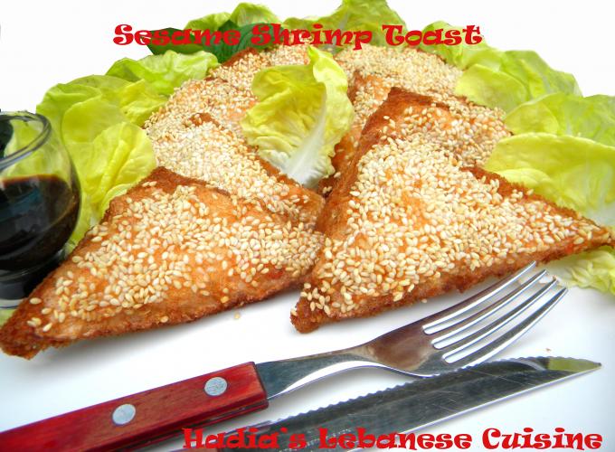 Sesame Shrimp Toast