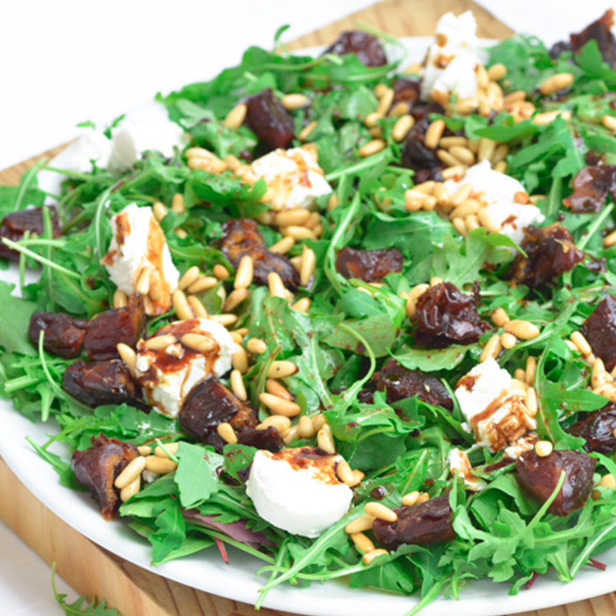 Date and Goat Cheese Salad