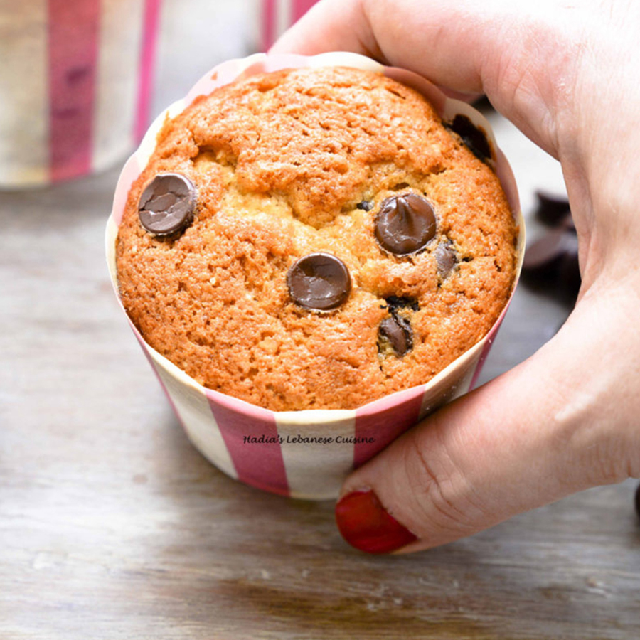 Banana Chocolate Chip Muffins