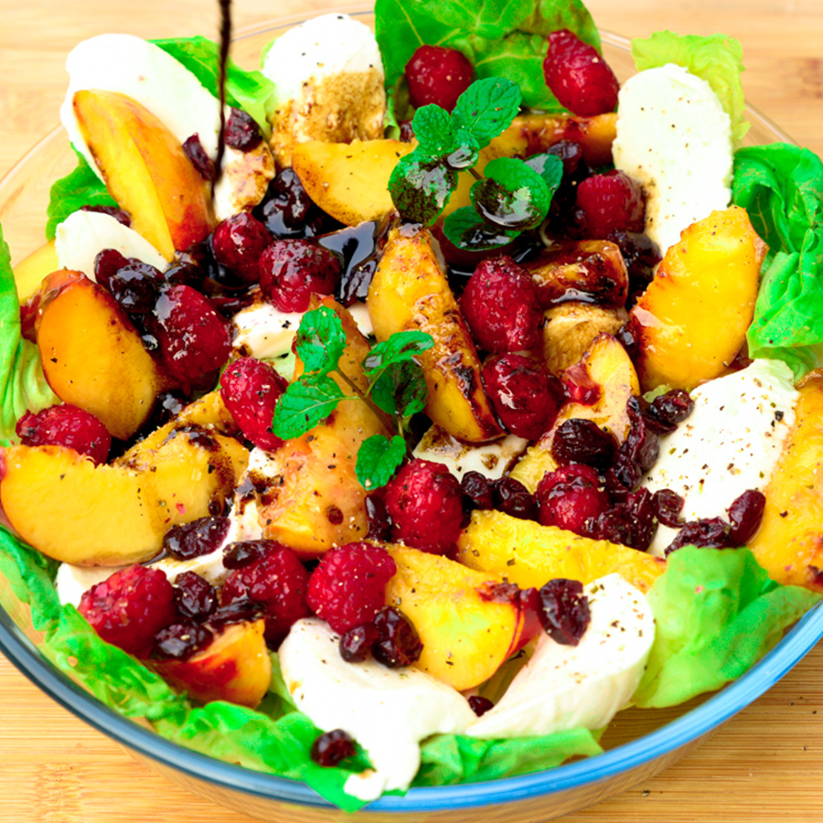 Grilled Nectarine Salad