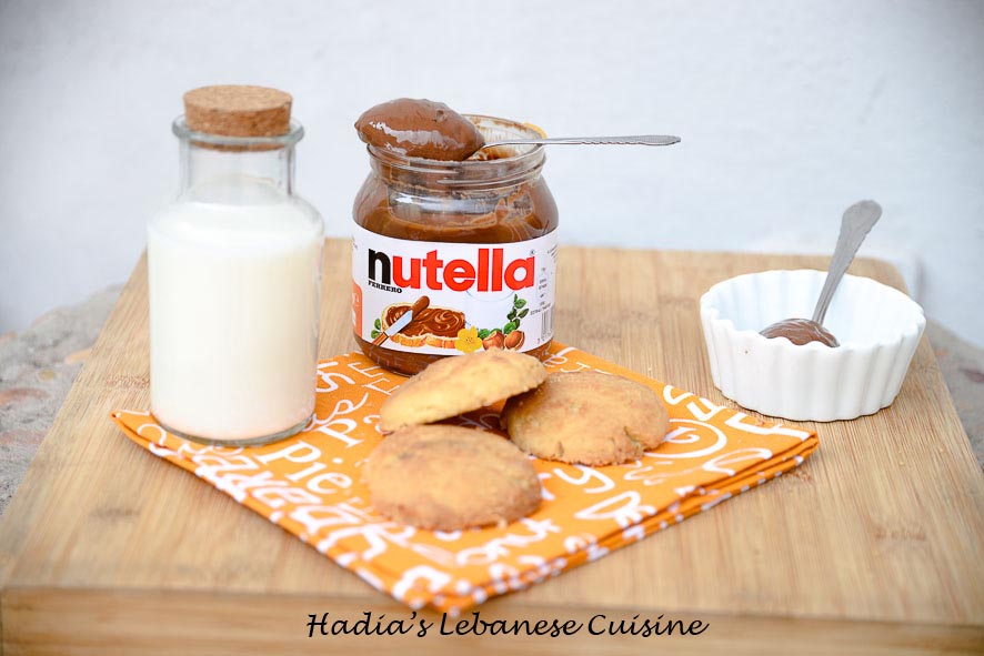 Nutella Filled Cookies