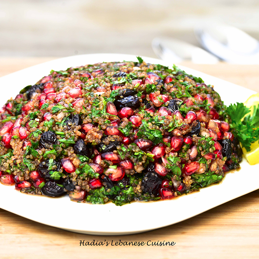 Pomegranate Quinoa Salad