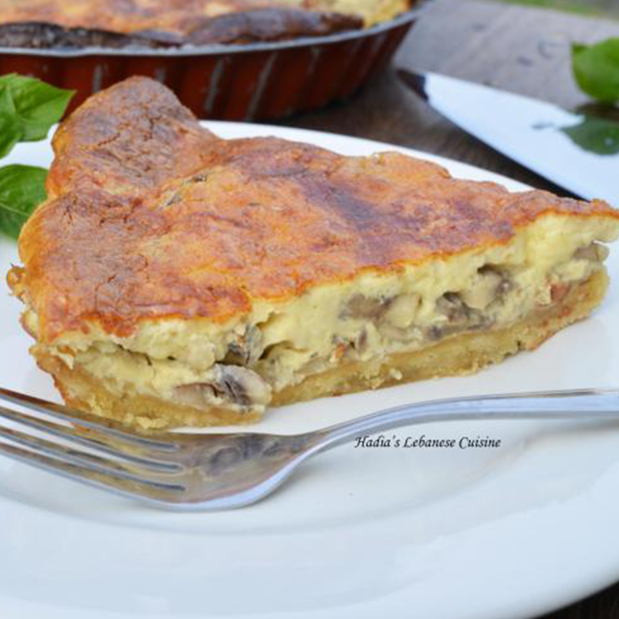 Mushroom Quiche