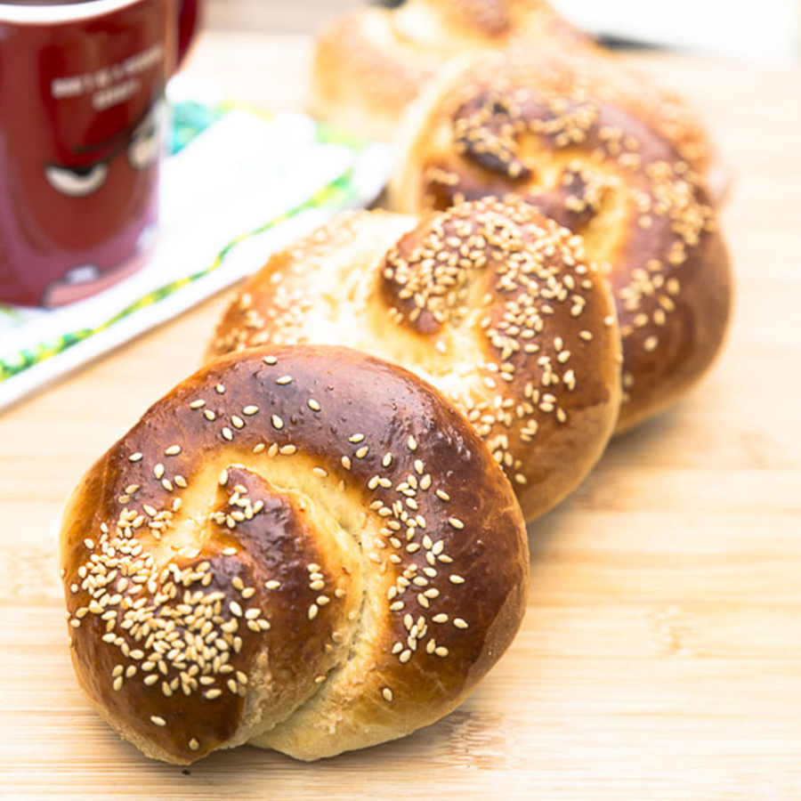 Tahini Sweet Rolls