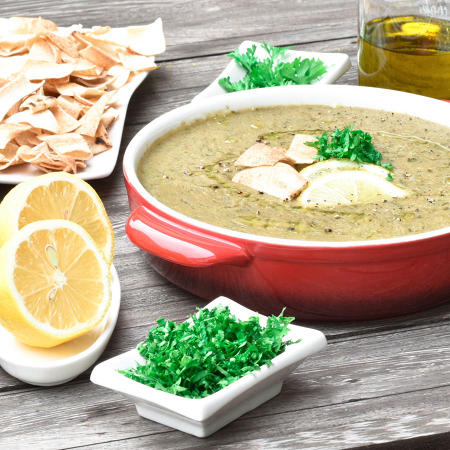 Lebanese Brown Lentil Soup