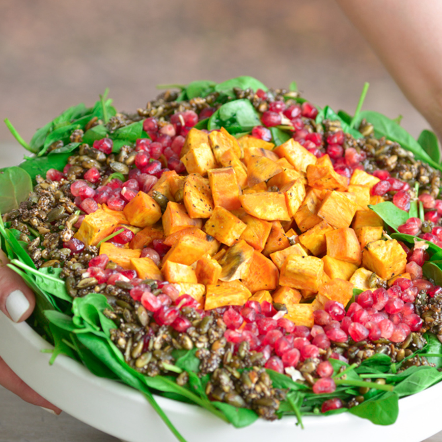 Roasted Sweet Potato Salad