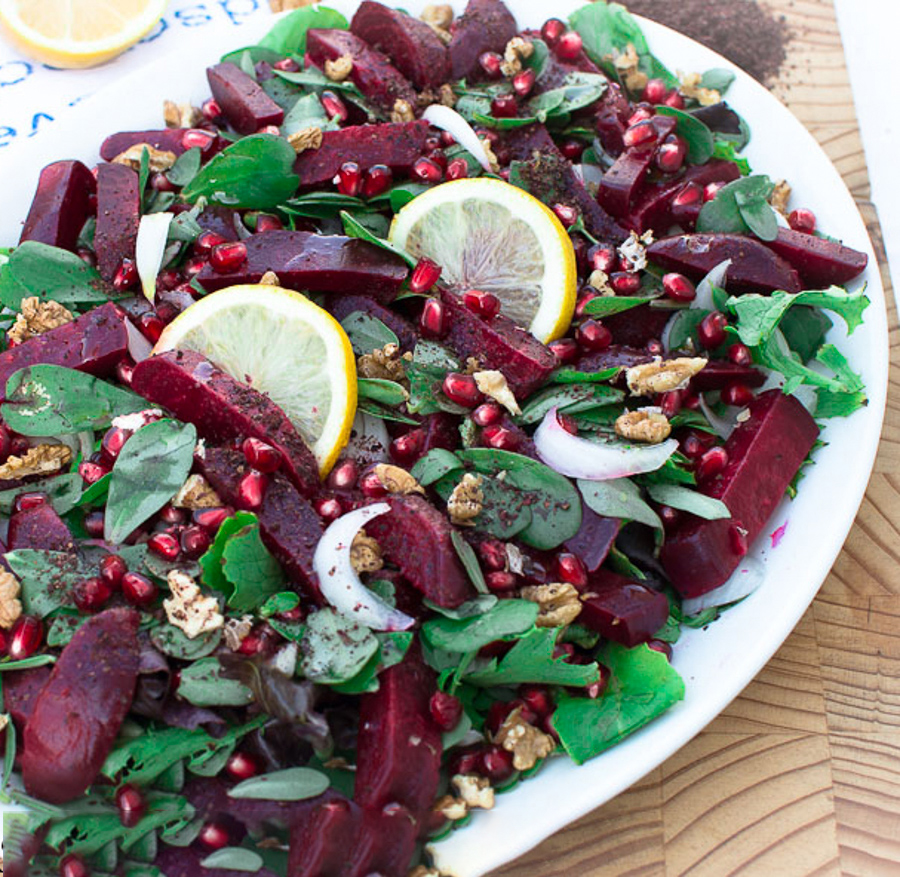 Antioxidant Veggie, Fruity and Nut Salad