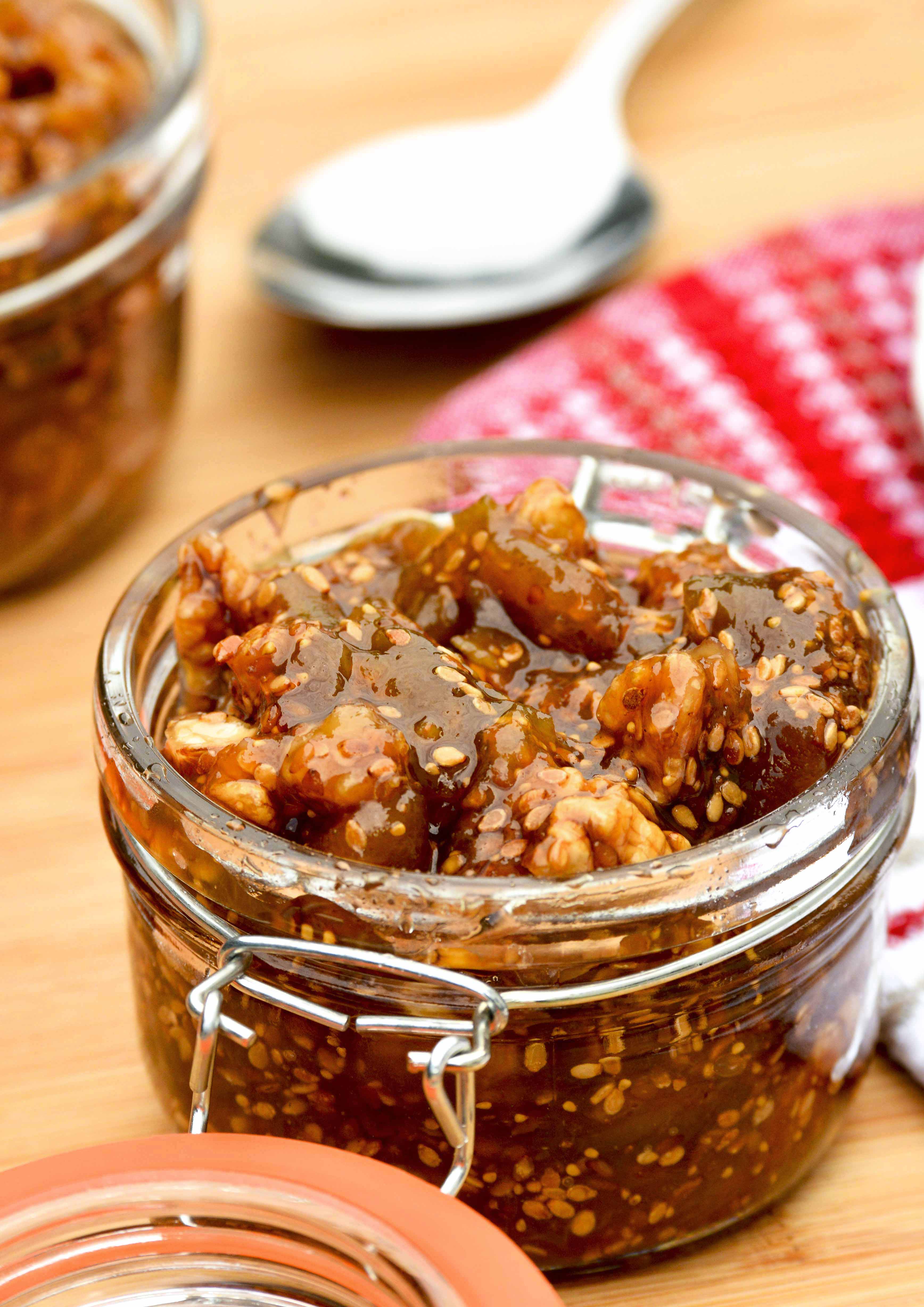 Lebanese Dried Fig Jam. Once you try it, you will never be satisfied with the commercial fig jam Hadias Lebanese Cuisine